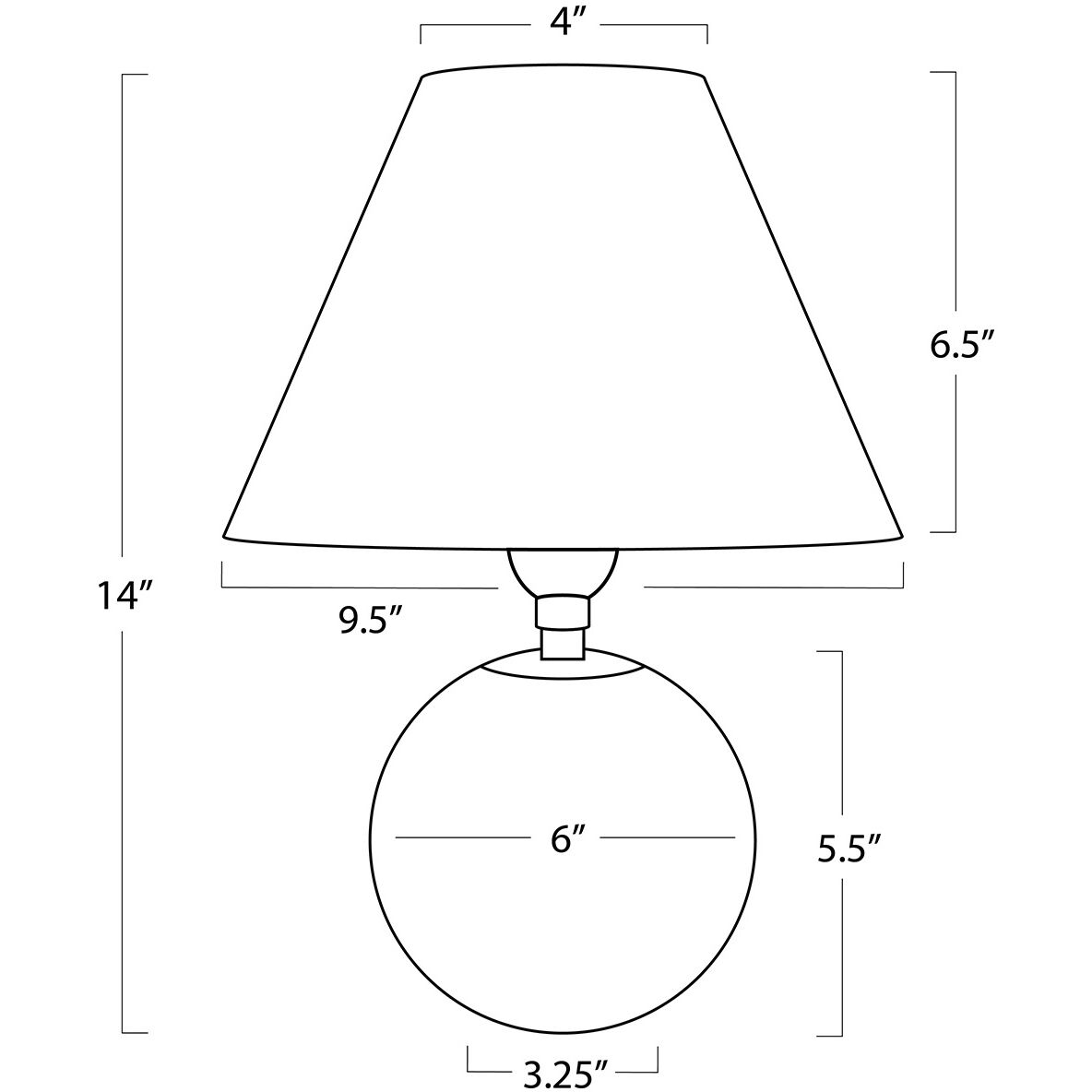 Giorgio 14 inch 60.00 watt Natural Brass Mini Lamp Portable Light in Rattan Shade